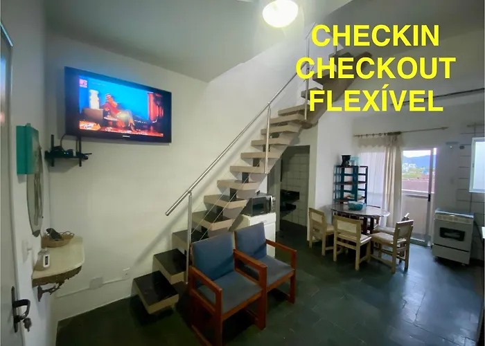 Cobertura Duplex Maranduba, 500Mts Praia Wi-Fi